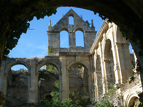 Ruinas del monasterio de Rioseco
